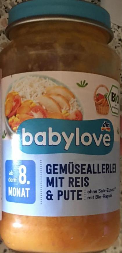 Fotografie - Gemüseallerlei mit reis & pute Babylove