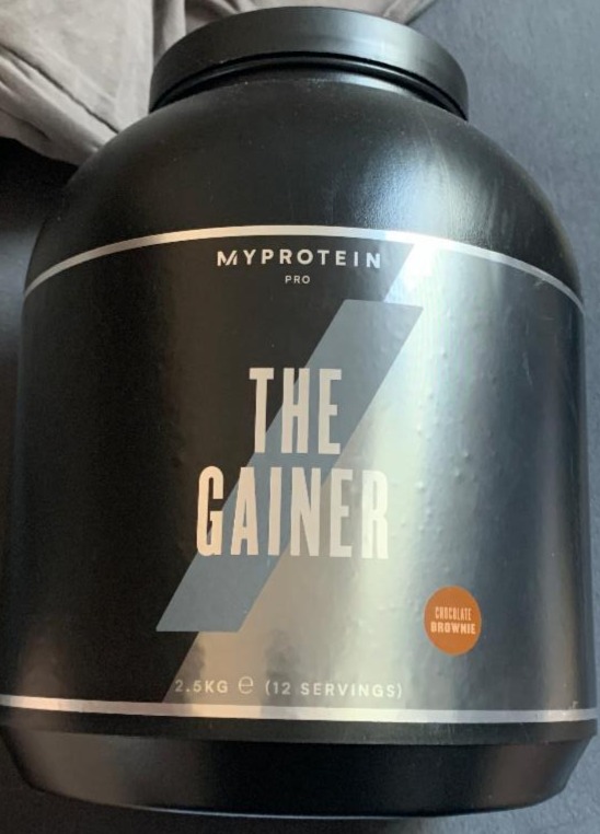 Fotografie - The Gainer Chocolate Brownie Myprotein