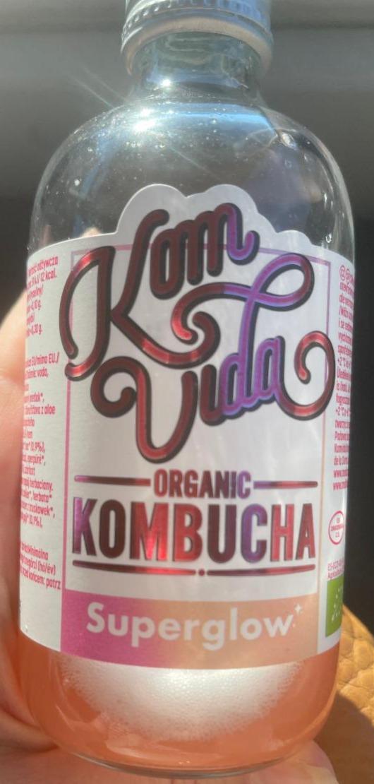 Fotografie - Organic kombucha superglow Komvida