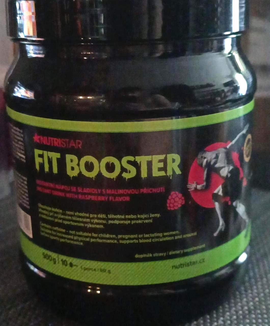 Fotografie - Fit booster raspberry flavour Nutristar