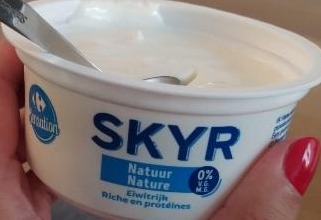 Fotografie - Skyr Nature 0% fat Carrefour Sensation