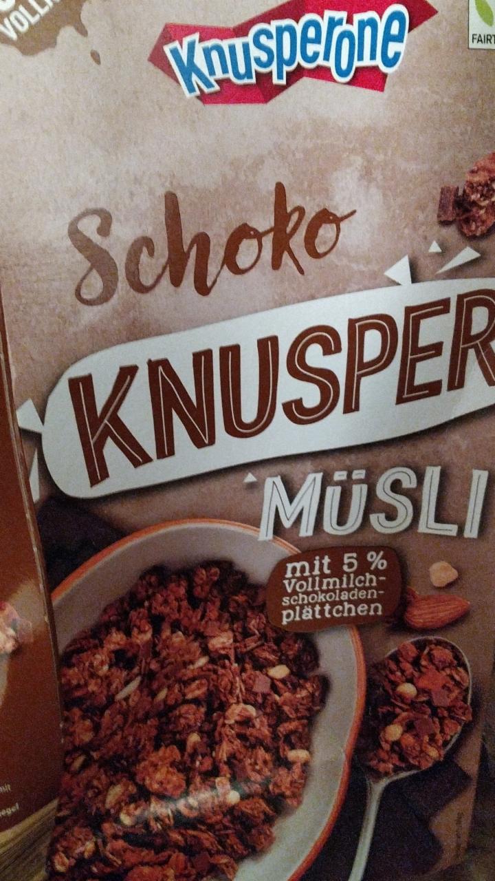 Fotografie - Schoko Knusper Müsli Knusperone