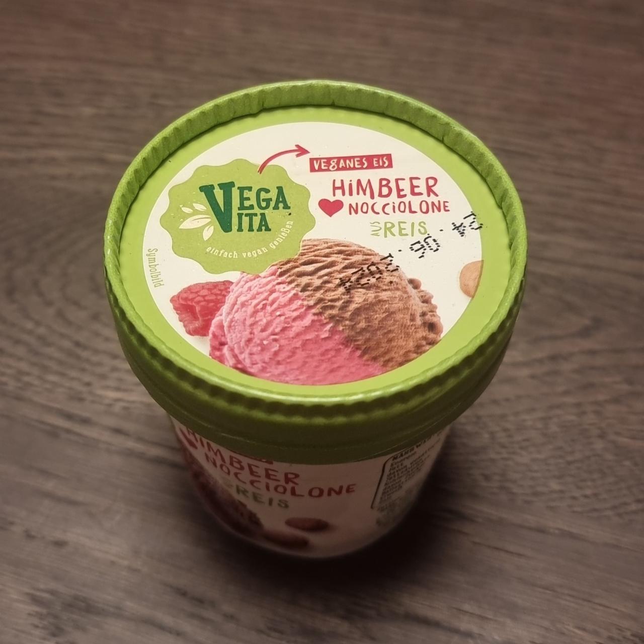 Fotografie - Himbeer Nocciolone Veganer Eis VegaVita