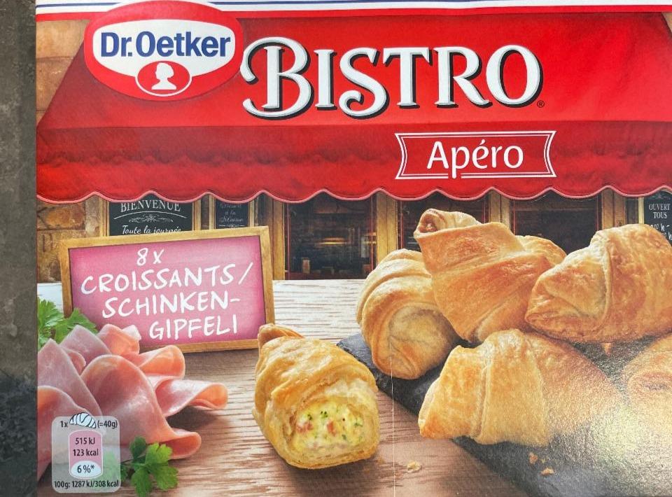 Fotografie - Bistro Apero Schinken gipfeli Dr.Oetker