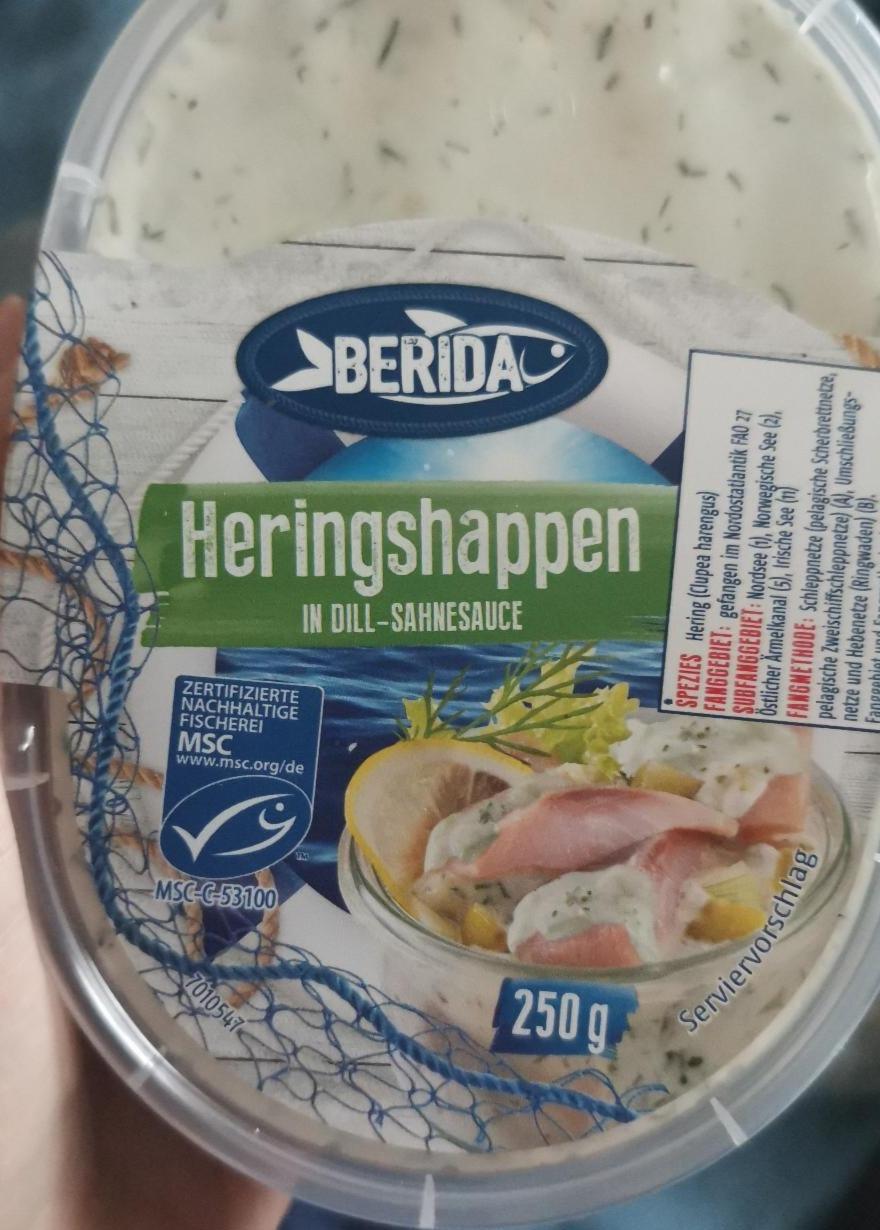 Fotografie - Heringshappen in Dill-Sahnesauce Berida