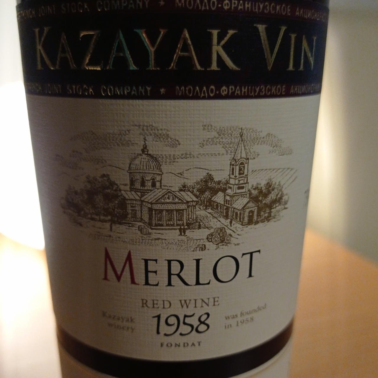 Fotografie - Merlot Kazayak Vin