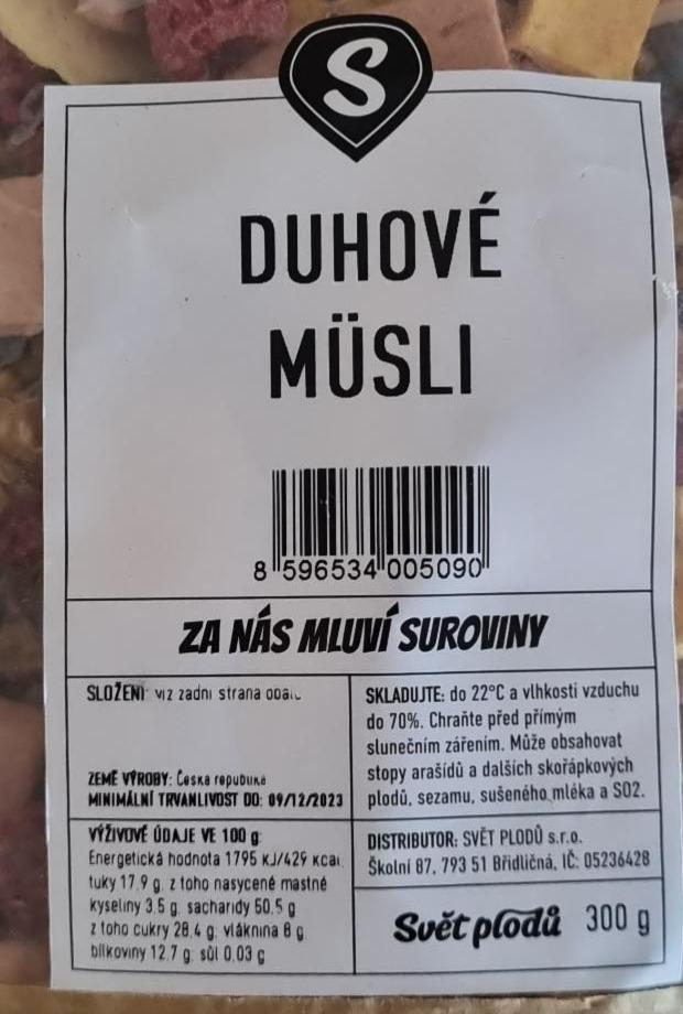 Fotografie - Duhové müsli Svět plodů