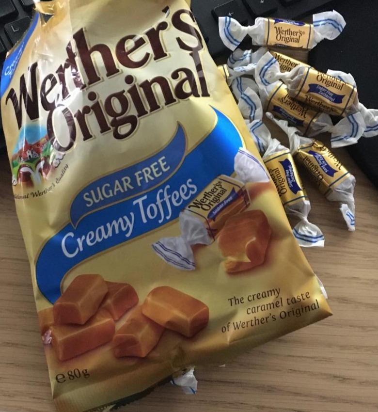 Fotografie - Sugar Free Creamy Toffees Werther's Original