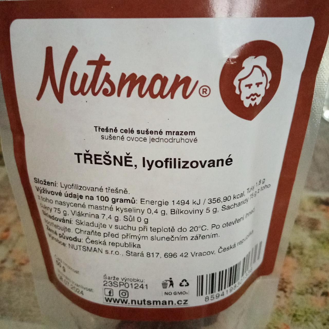 Fotografie - Třešně lyofilizované Nutsman