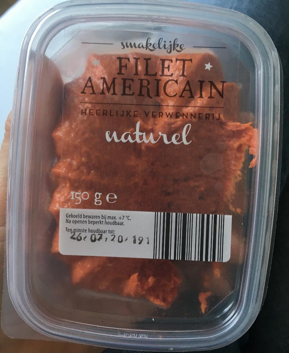 Fotografie - filet Americain naturel Smakelijke