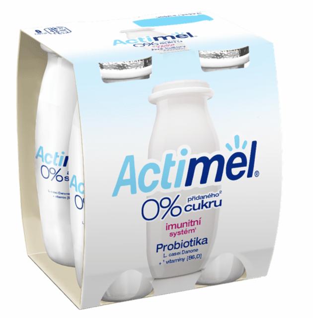 Fotografie - Immune system 0% added sugar Bílý Actimel