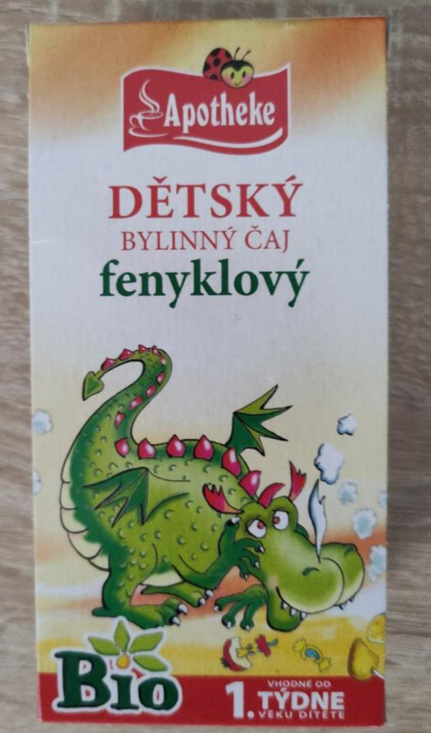 Fotografie - Apotheke Dětský Bylinný čaj fenyklový