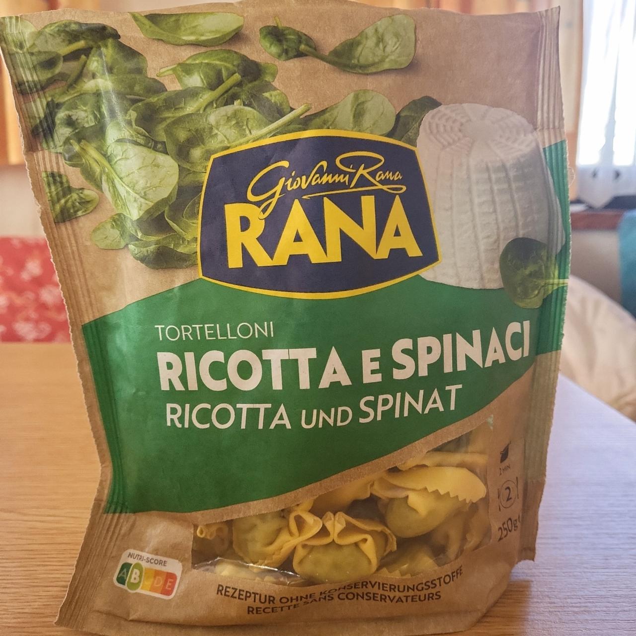 Fotografie - Tortelloni Ricotta & Spinat Giovanni Rana