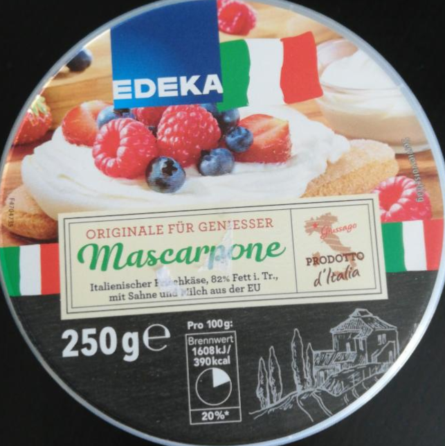 Fotografie - Mascarpone Edeka