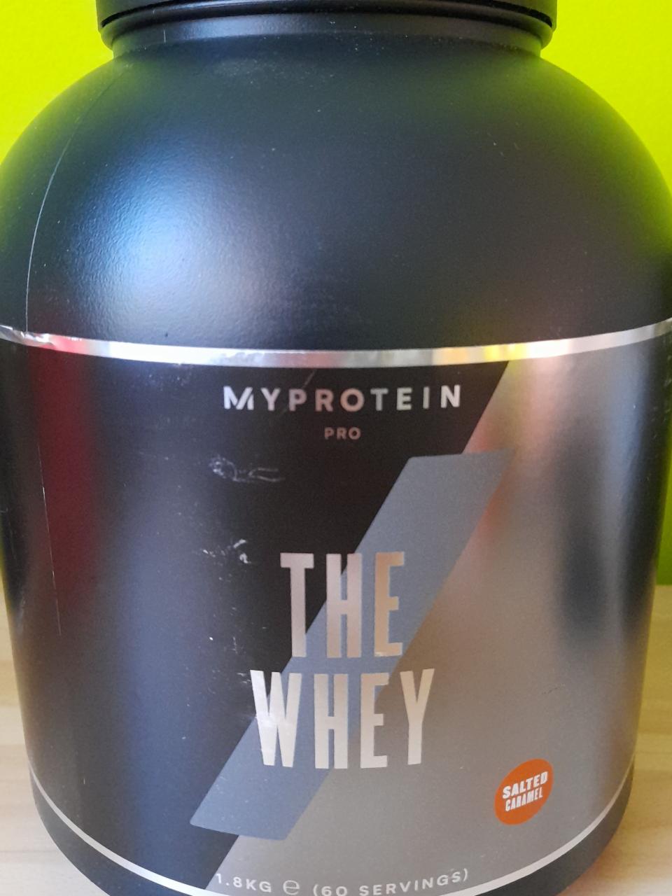 Fotografie - The Whey Salted caramel Myprotein