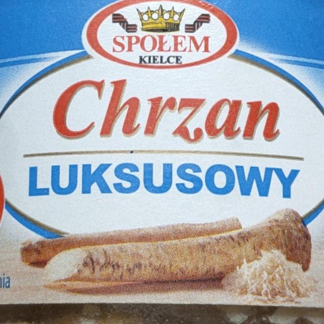 Fotografie - Chrzan luksusowy Społem Kielce