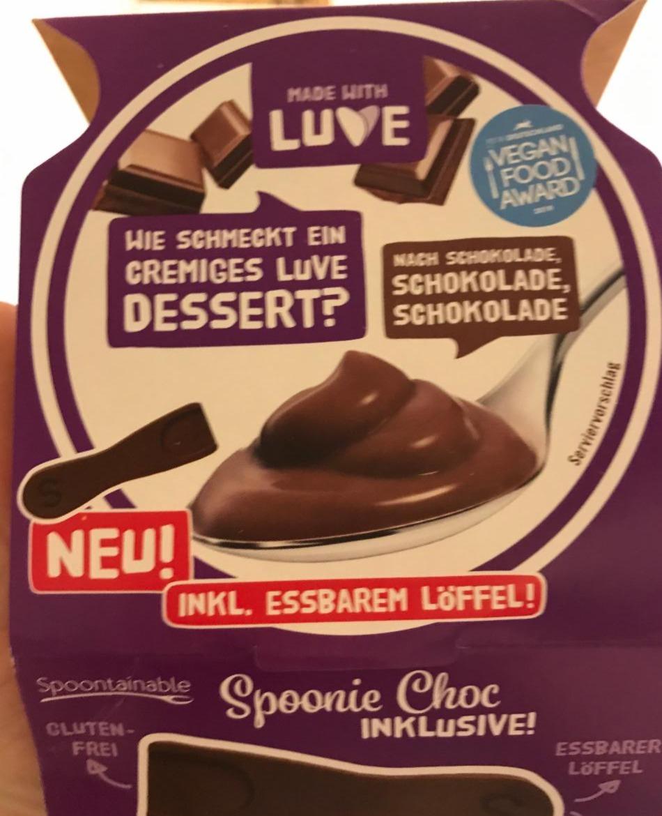 Fotografie - Vegan Schoko-Dessert mit Lupine Made with Luve