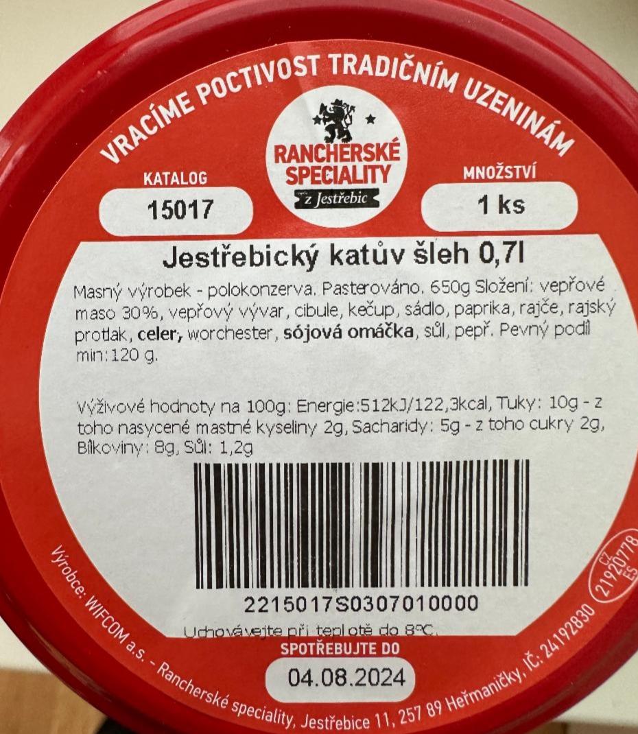 Fotografie - Jestřebický katův šleh Rancherské speciality