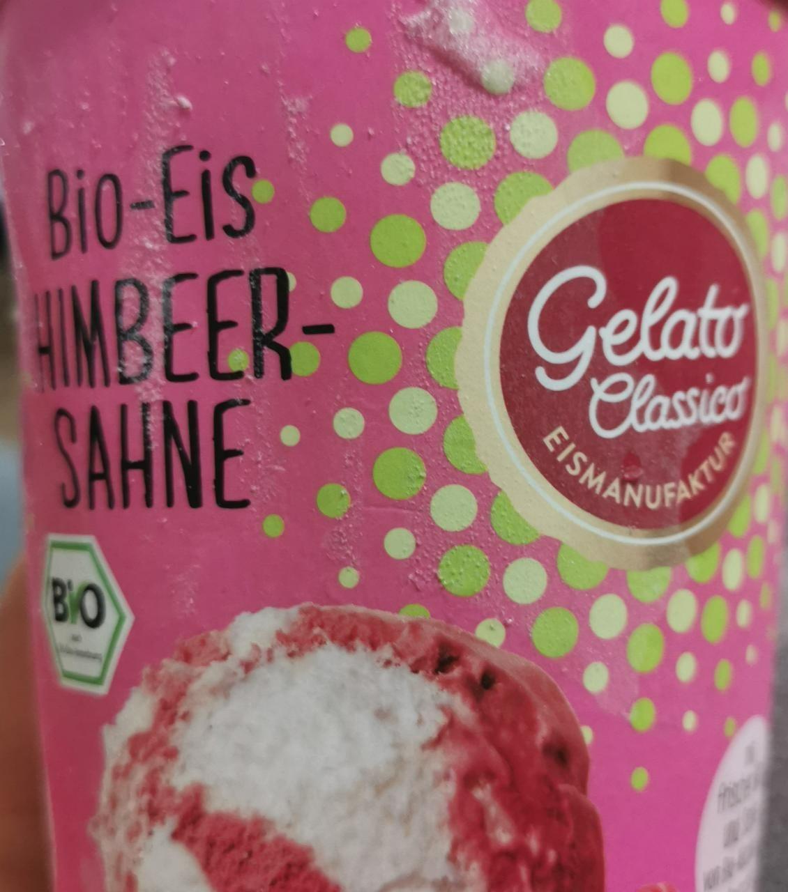 Fotografie - Bio-Eis Himbeersahne Gelato Classico