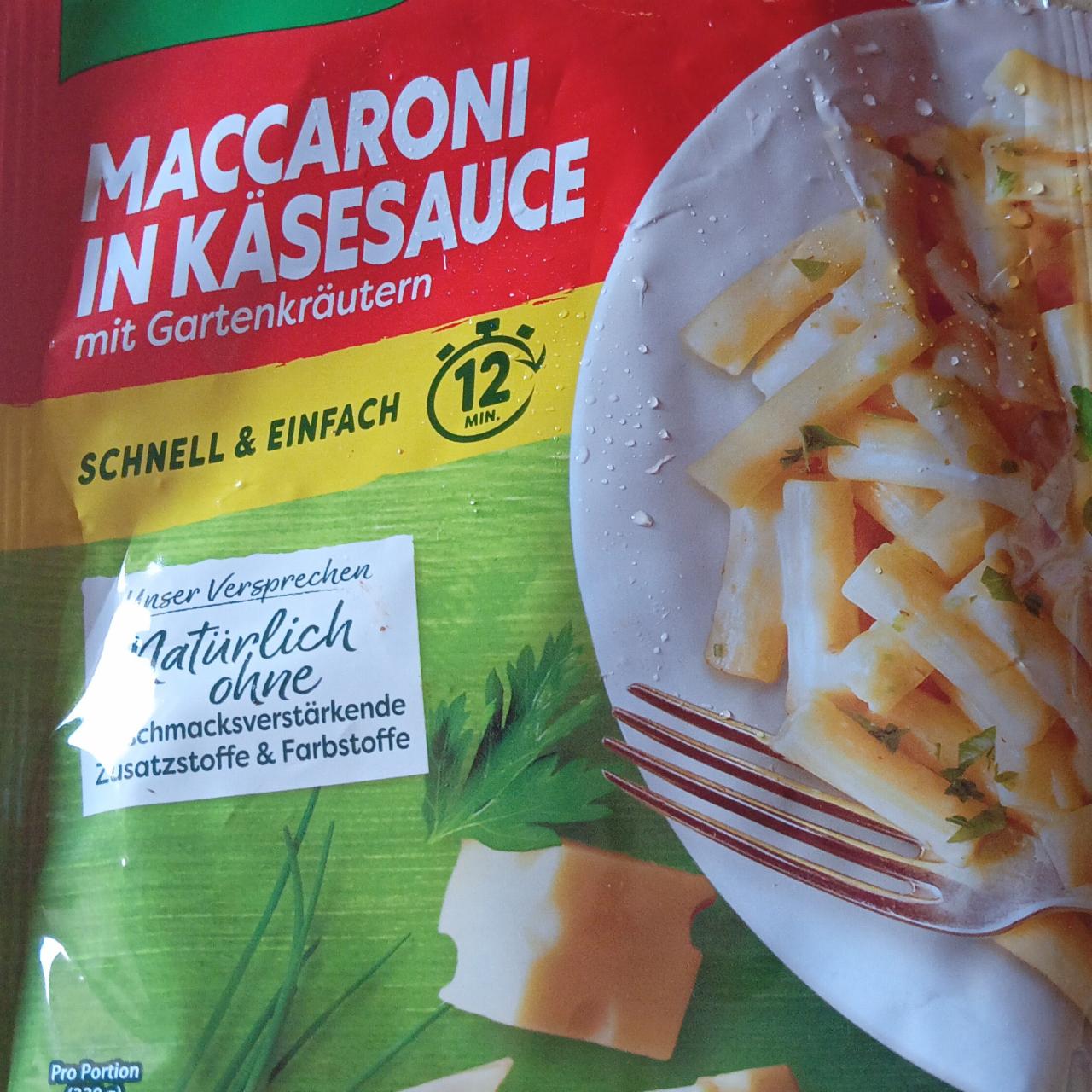 Fotografie - Maccaroni in käsesauce Knorr