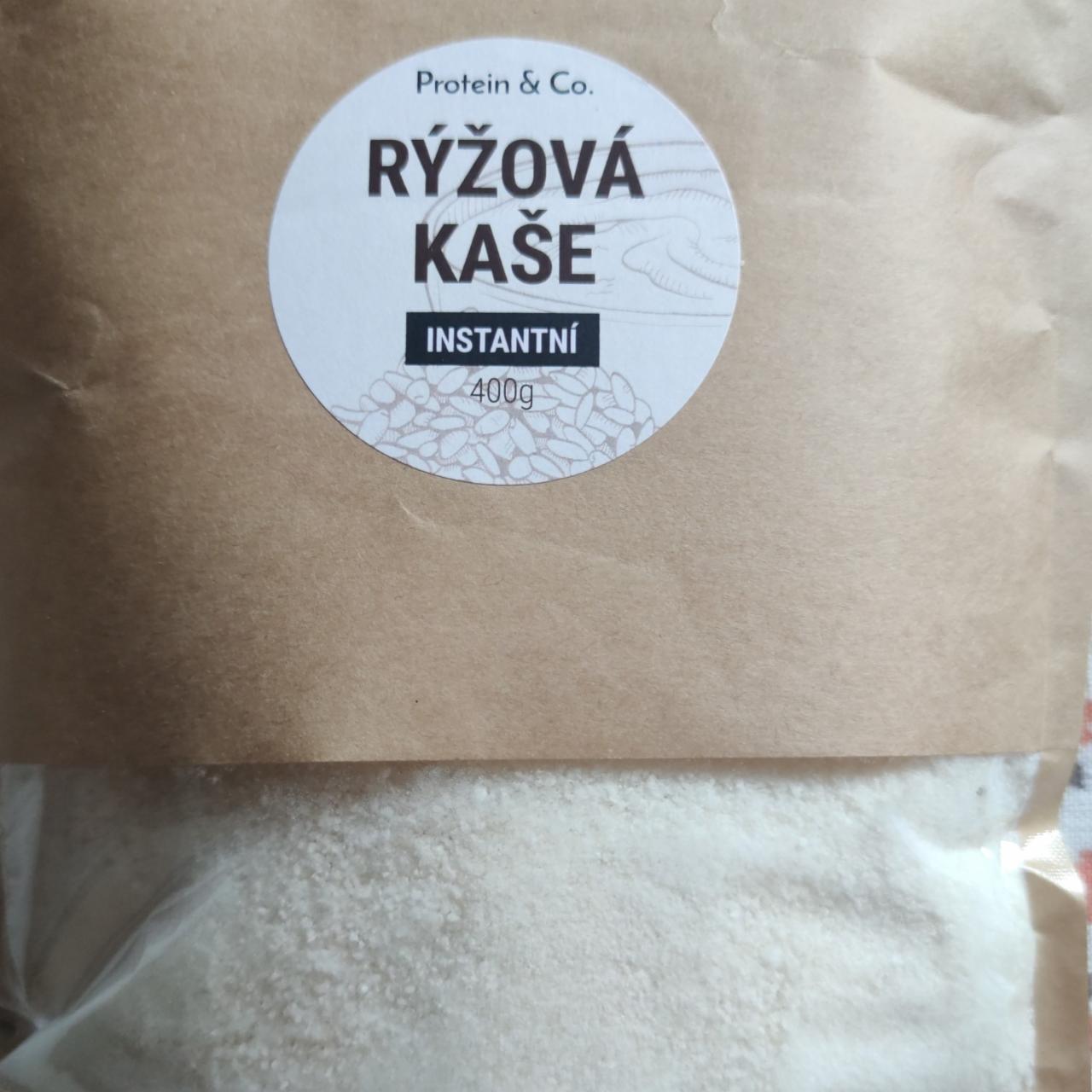 Fotografie - Rýžová kaše instantní Protein & Co.