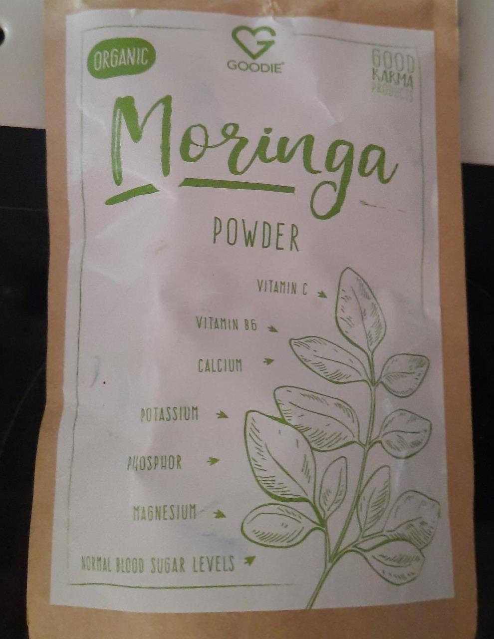 Fotografie - Moringa powder organic Goodie