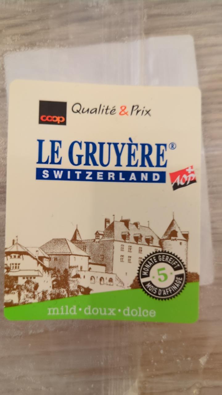 Fotografie - Le Gruyere modrý mild