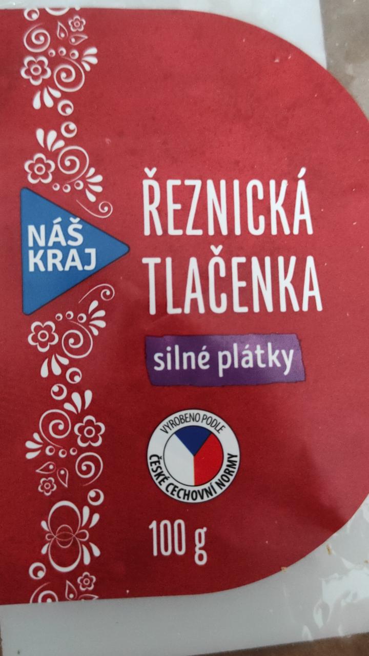 Fotografie - Řeznická tlačenka, silné plátky, Náš kraj