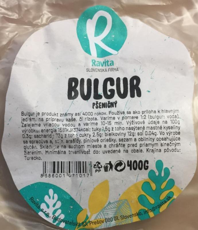 Fotografie - Bulgur Ravita