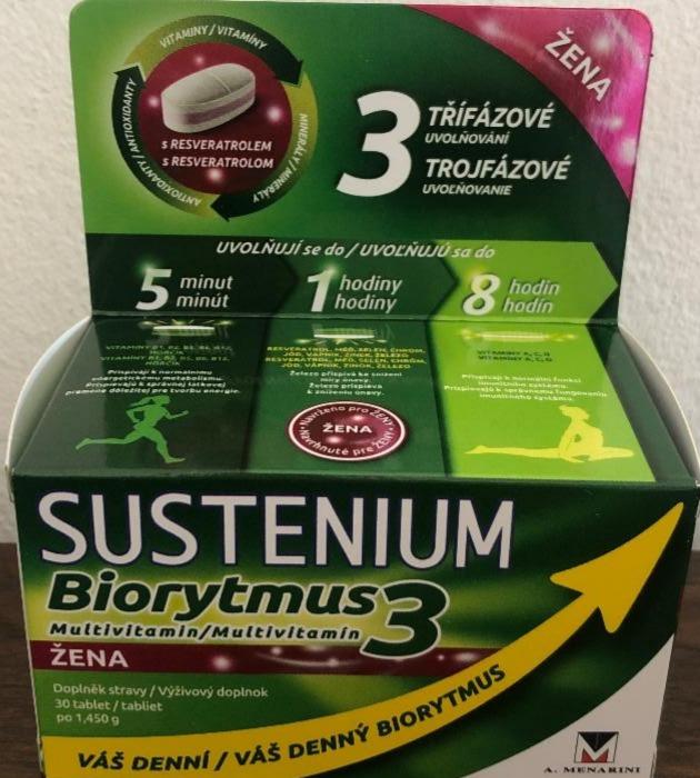 Fotografie - Sustenium biorytmus multivitamin - žena