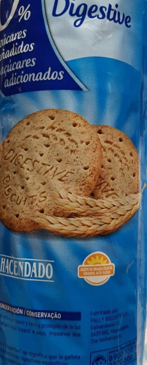 Fotografie - Digestive Galletas sin azucares