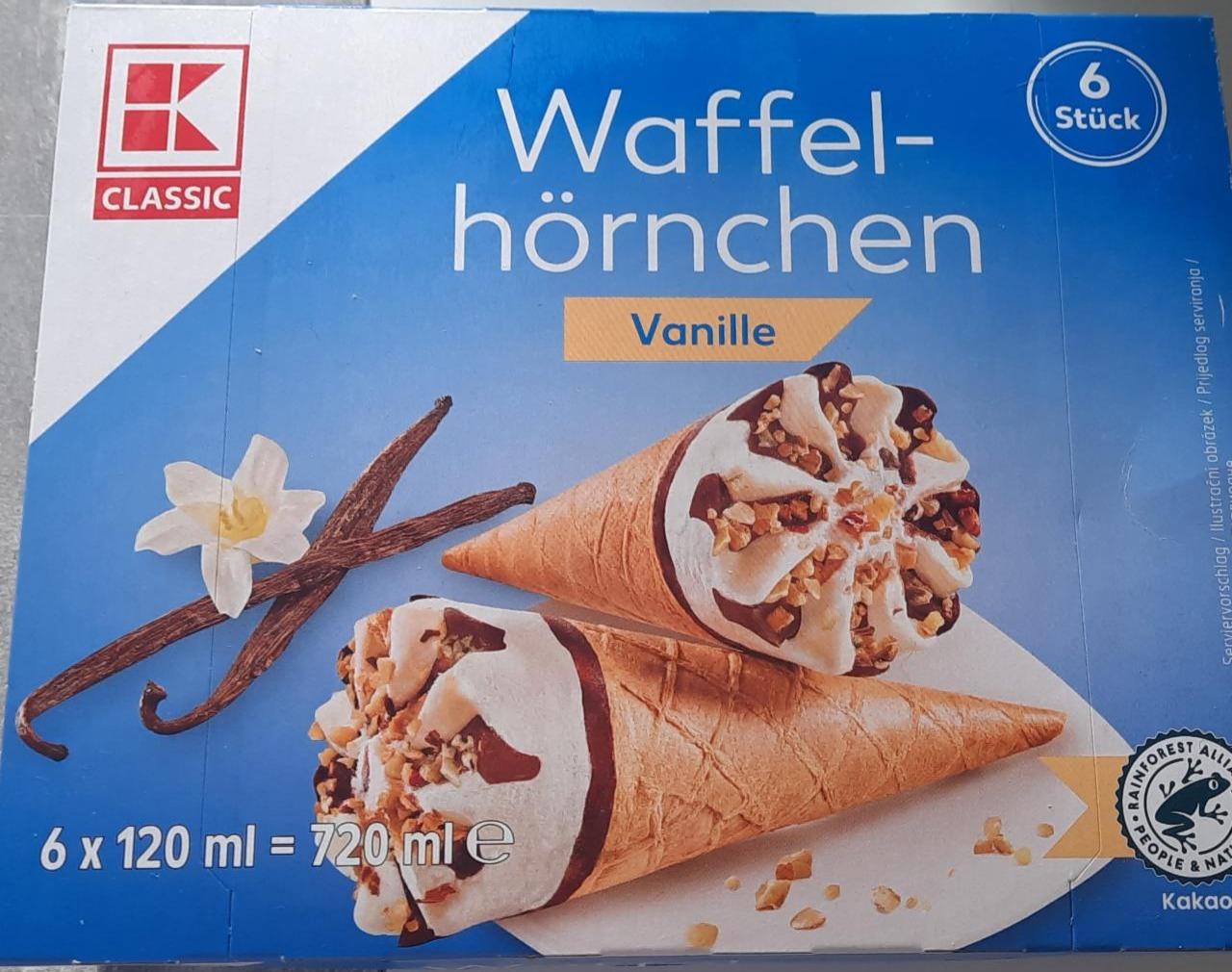 Fotografie - Waffelhörnchen Vanille K-Classic