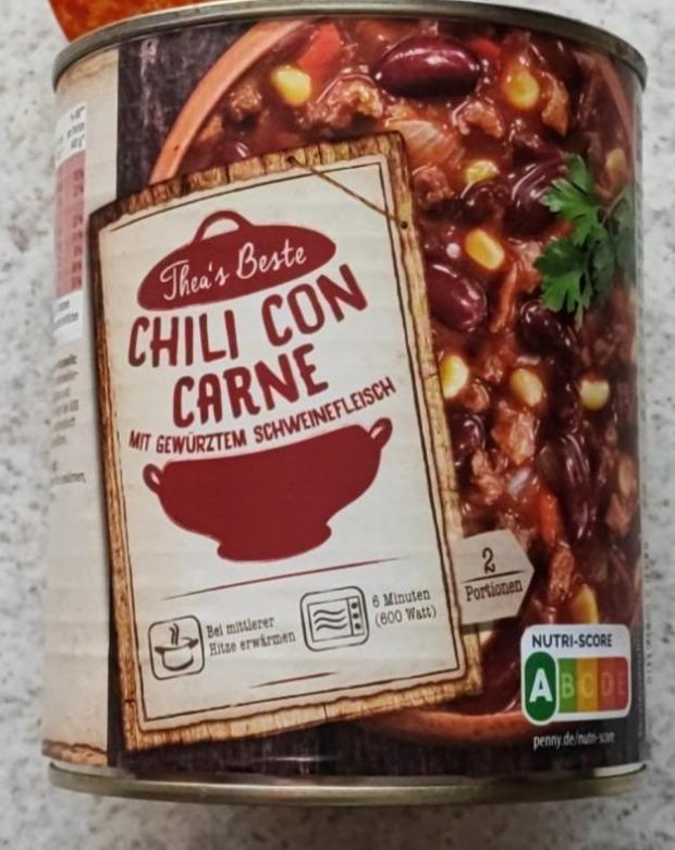 Fotografie - Chili con Carne mit Schweinefleisch Thea's Beste