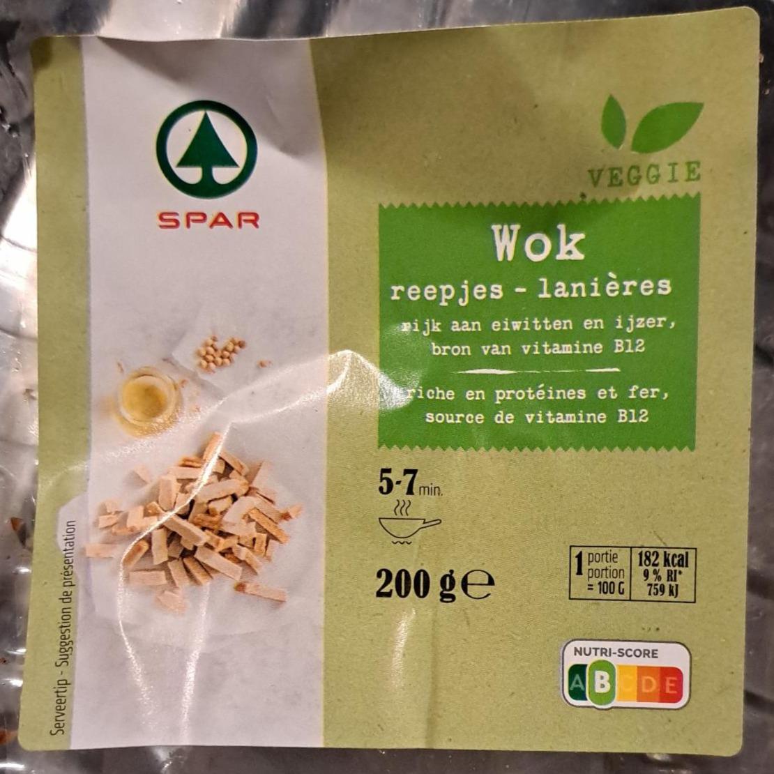 Fotografie - Veggie Wok reepjes - lanières Spar