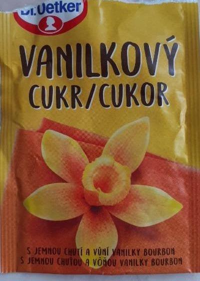 Fotografie - vanilkový cukr Dr. Oetker