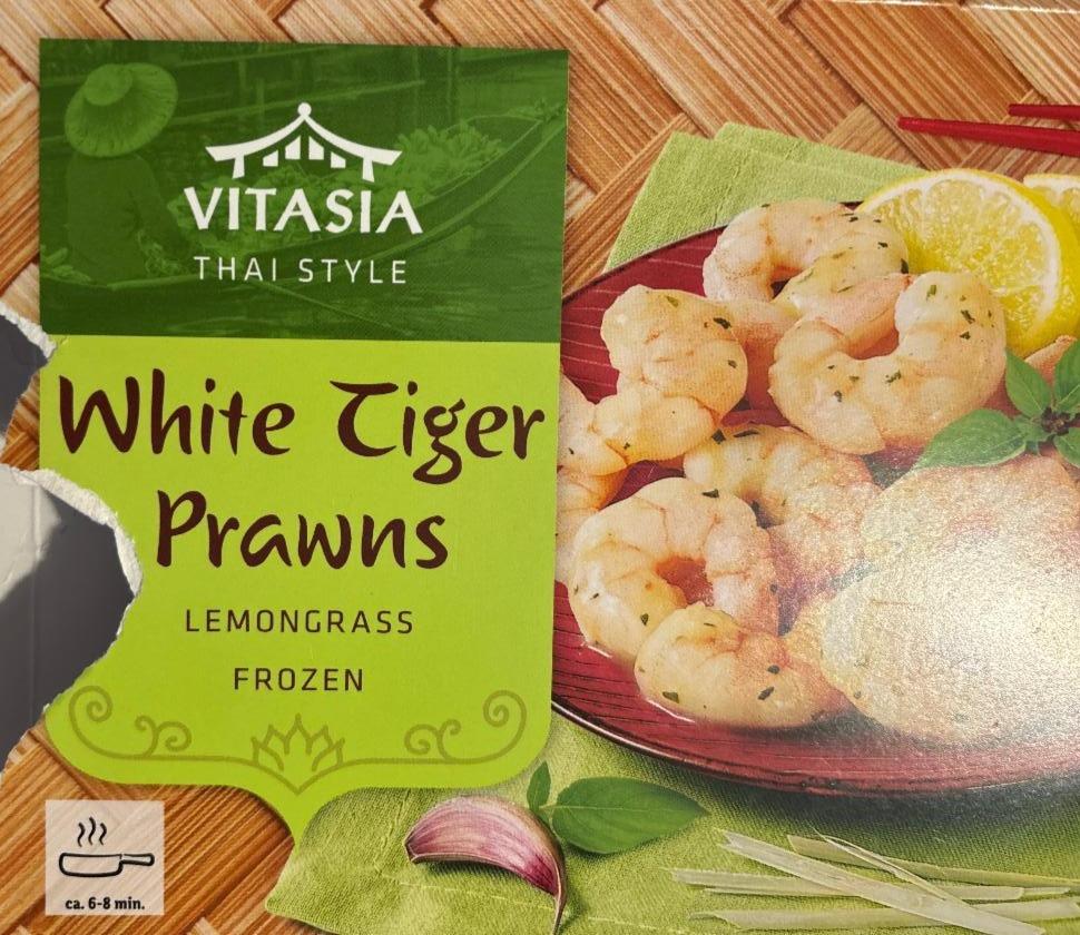 Fotografie - white tiger lemongrass frozen prawns Vitasia Thai Style