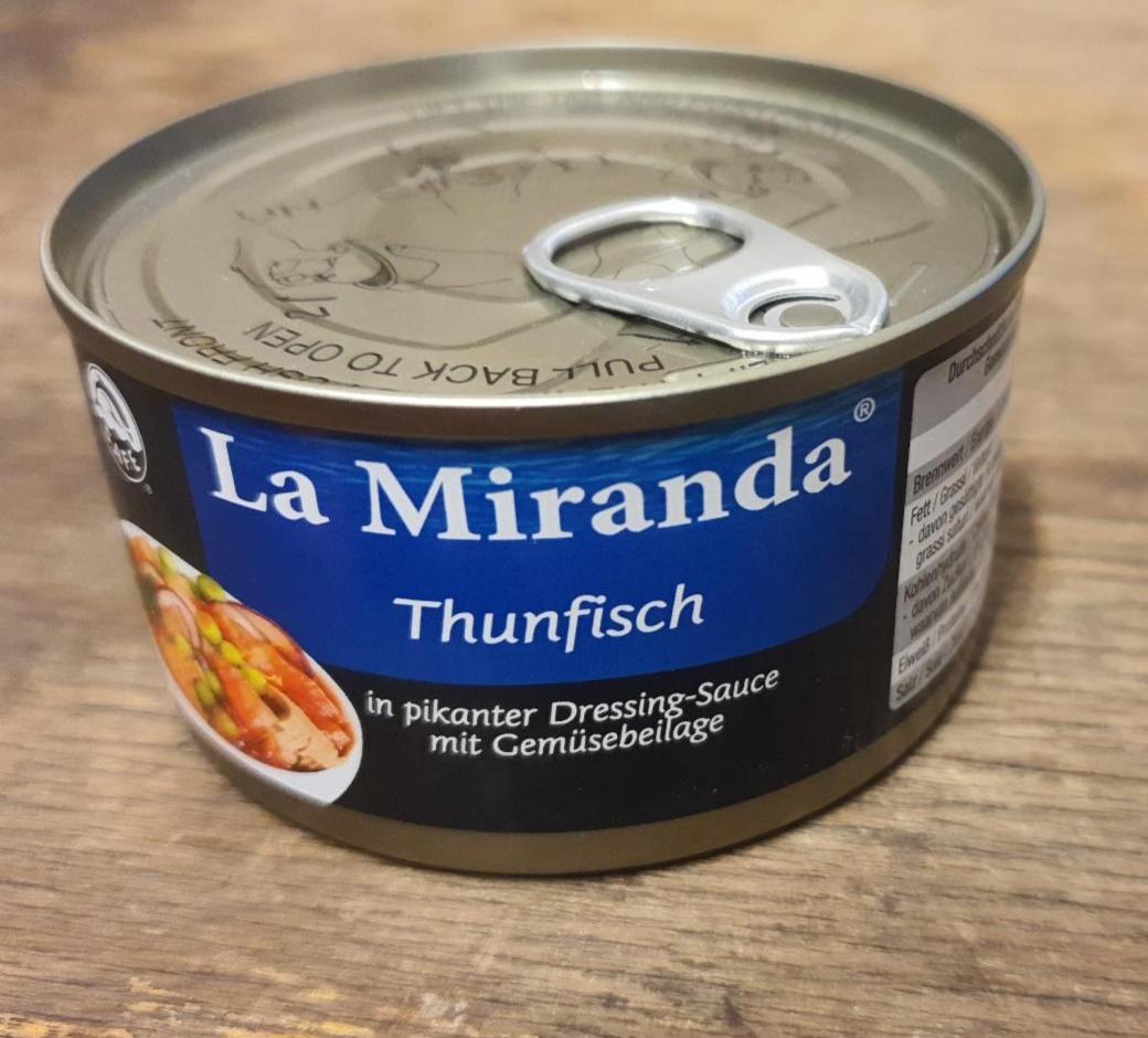 Fotografie - La Miranda thunfisch pikant mit Gemüsebeilage