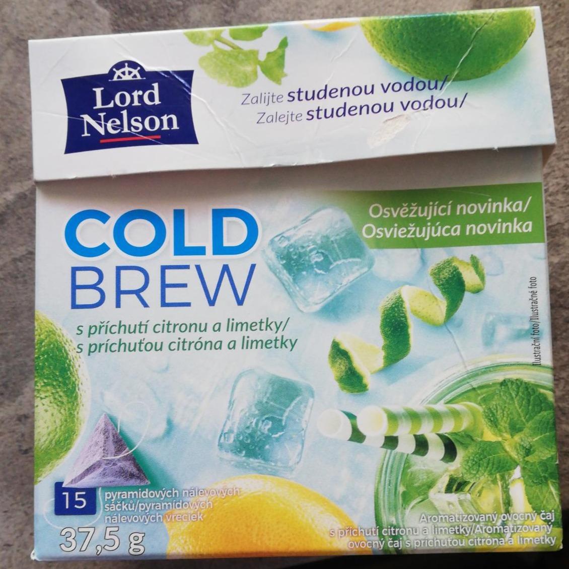 Fotografie - Cold Brew s příchutí citronu a limetky Lord Nelson