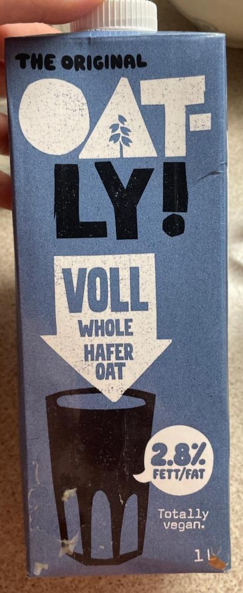 Fotografie - Voll Whole Hafer Oat 2,8% Fett Oatly!