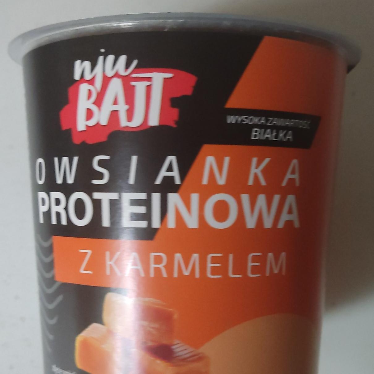 Fotografie - Owsianka proteinowa z karmelem nju Bajt