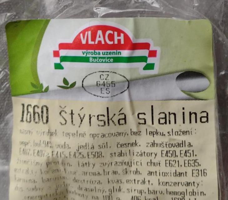 Fotografie - Štýrská slanina Vlach