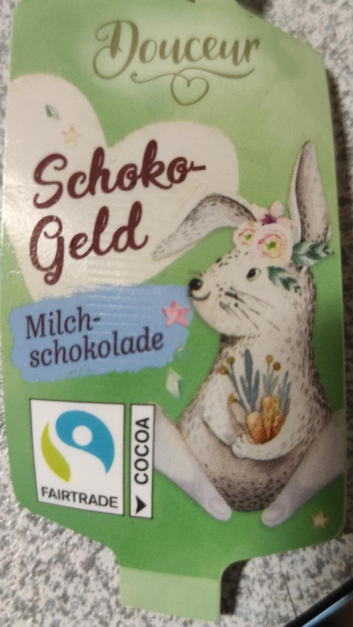 Fotografie - Schoko-Geld Milchschokolade Douceur