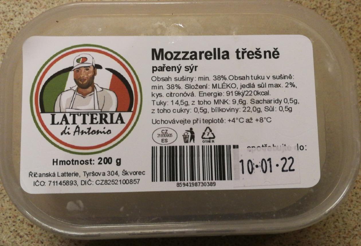 Fotografie - Mozzarella třešně pařený sýr Latteria Di Antonio