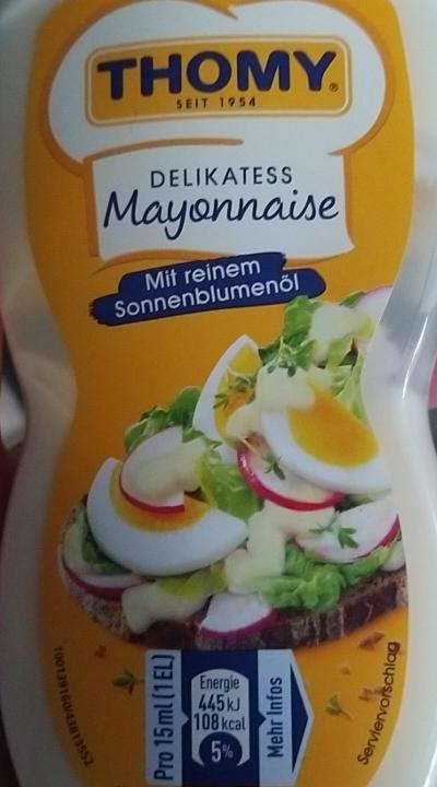 Fotografie - Thomy delikatess mayonnaise