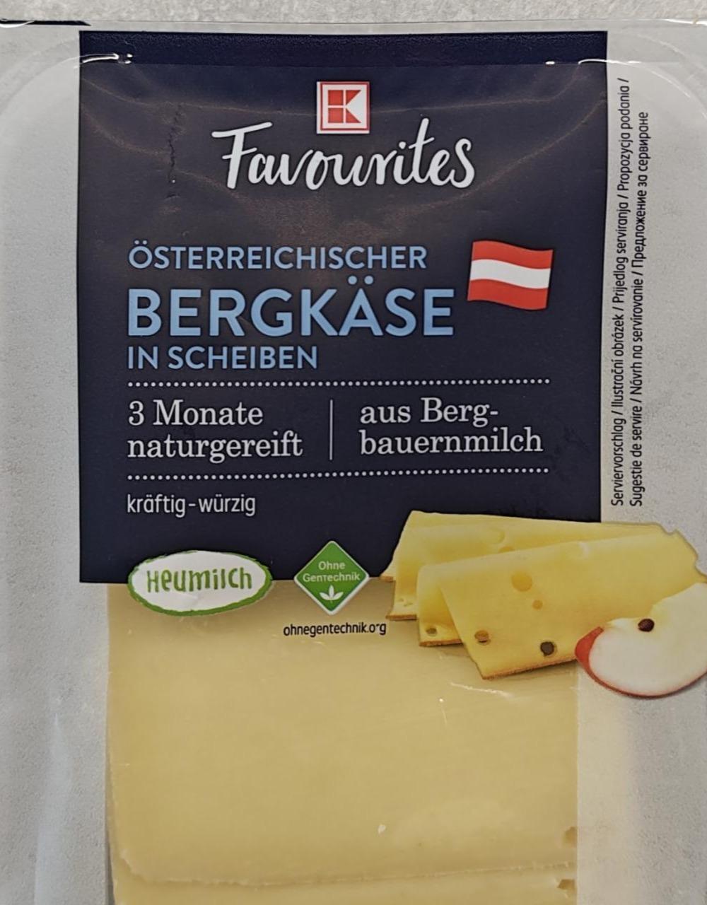 Fotografie - Österreichischer bergkäse in scheiben K-Favourites