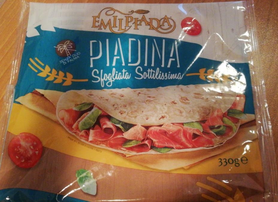 Fotografie - Piadina Sfoglia Sottilissima Emilpiada