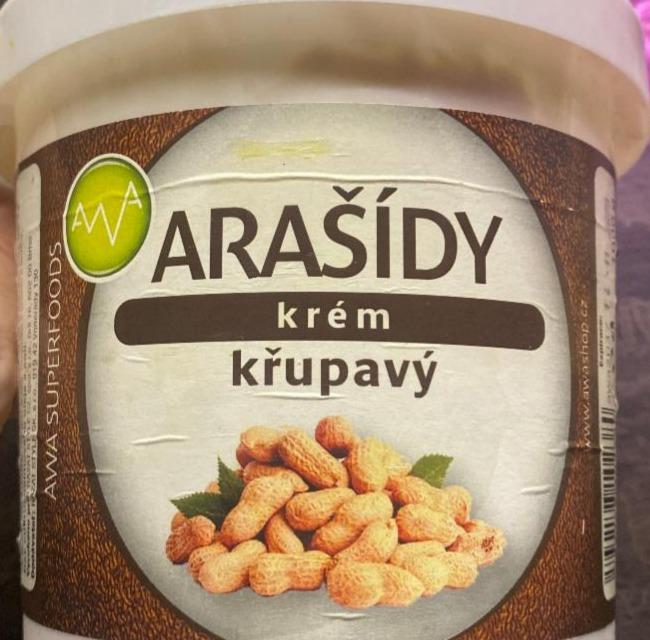 Fotografie - Arašídy krém křupavý Awa