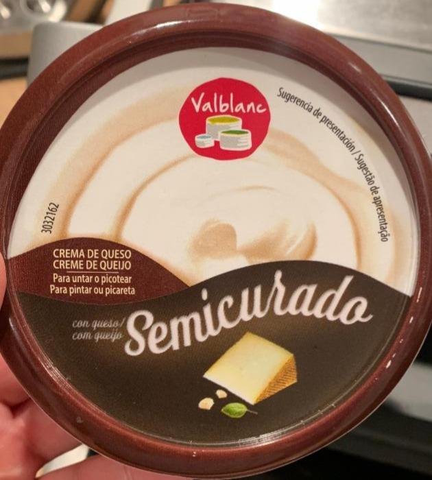 Fotografie - Semicurado Crema de Queso Valblanc