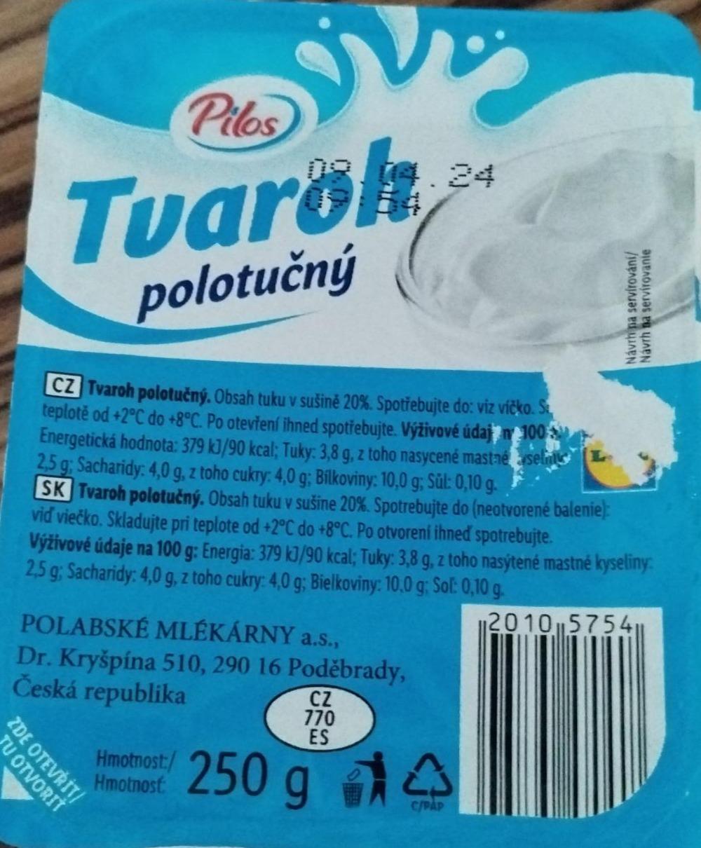 Fotografie - Tvaroh polotučný Pilos