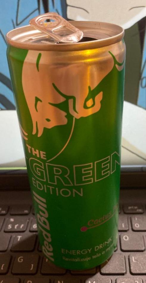 Fotografie - Energy Drink Cactus Fruit The Green Edition Red Bull